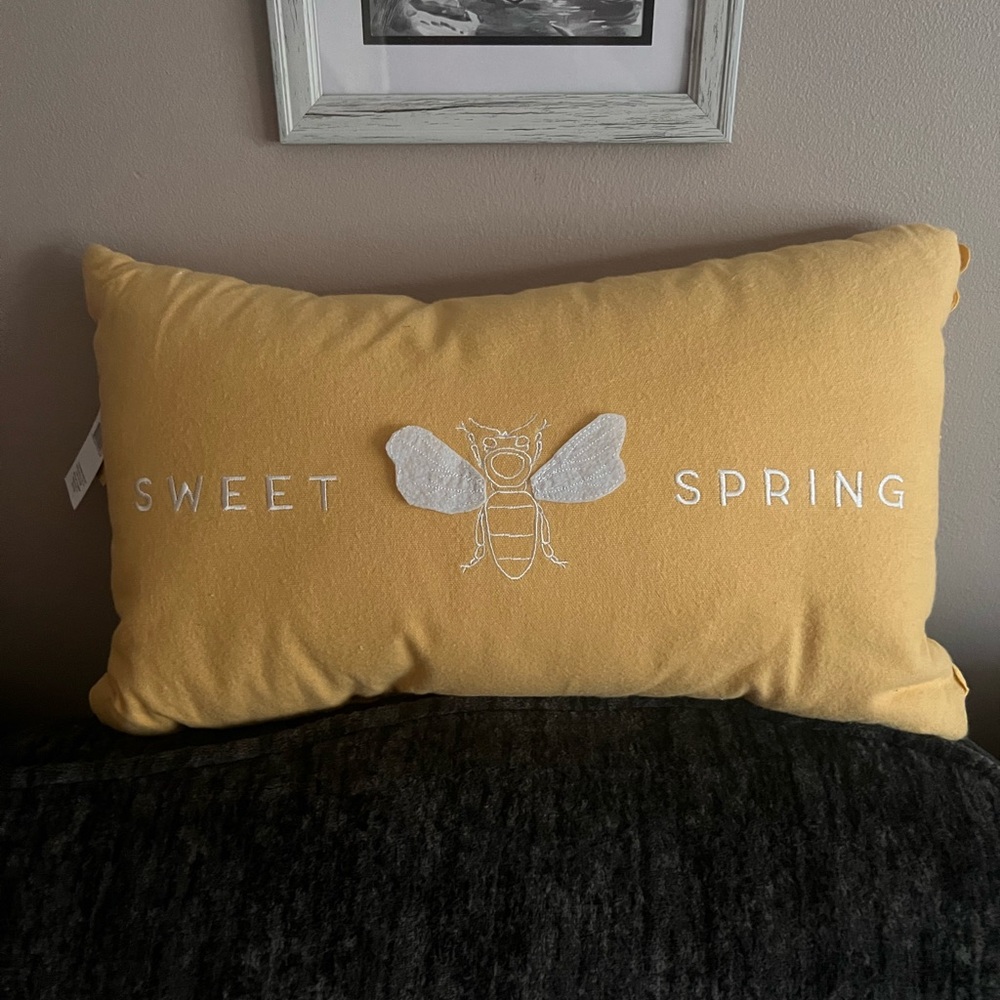Bee Decorative Throw Pillows